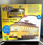 Mth Rail King 30-4191 M&m's Trolley Set Scale New Box Rare Lqqk. Fixed Price $249.99.