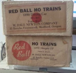 Ho. Vintage. Red Ball. 1890 Passenger Car Kits Lot Of 2. Fixed Price $45.00.