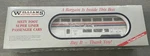 Williams Amtrak Aluminum Superliner #SL60 Passenger Coach Nib. Fixed Price $78.00.