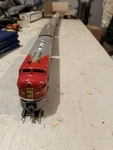 Vintage Lionel Postwar Santa Fe F3 Ab Diesel Set W/ 2432 2435 2436 Cars. Fixed Price $225.00.
