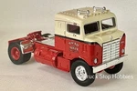 Ho 1:87 Brekina 85952 1950 Kenworth Bullnose -red & Cream Mackie The Mover. Fixed Price $24.95.