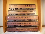 Rivarossi Ho Scale Pennsylvania (5 Cars) Interiors Lighted C-9. Fixed Price $109.99.