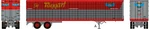 Rapido 403105 Ho 45' Trailmobile Dry Van Trailer Taggart Trucking #5465. Fixed Price $25.83.
