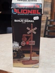 Lionel 6-12709 Operating Banjo Signal Ln/box. Fixed Price $40.00.