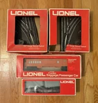 Lot Of 4 Vintage Lionel Trains 027 Gauge- 6-9122, 6-9506, 6-5021, 6-5022 Box. Fixed Price $110.00.