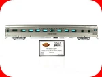 Ho Scale ***drgw Zephyr*** Silver Pine Coach #1121 --- Broadway 1557, Lighted. Fixed Price $137.95.