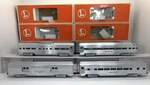 Lionel Lines 15 Aluminum 4-CAR Passenger Set Used 6-19160 19163. Fixed Price $251.99.