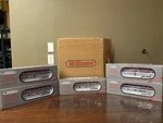 Williams 5-CAR SL60 Amtrak Superliner Passenger Set With Shipper C-8 P-6 O-5. Fixed Price $300.00.