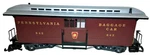Lgb Scale Pennsylvania Railway Baggage Car (PR-843). Fixed Price $74.76.
