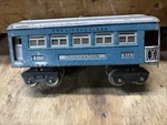 1920S Lionel Observation 611 Standard Gauge Passenger Train Car, Blue.. Fixed Price $34.99.