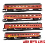Micro-trains Scale 98302236 Medford Talent & Lakecreek Dinner Car 4 Pack. Fixed Price $144.95.