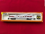 Ho Scale / Tyco Mantua Santa Fe Dual-lighted Observation Passanger Car. Fixed Price $36.99.