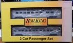 Mth Rail King 30-67034 Prr Pennsylvania 60' Streamlined Sleeper/diner Nib O Scal. Fixed Price $120.00.