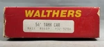 Walthers 932-5206 "ho" Raix #6489 54' Funnel Flow Tank Car, Nib "as Is". Fixed Price $19.95.