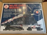 Lionel 7-12012 Boston Red Sox Major League Baseball Berkshire Steam Set. Fixed Price $325.00.