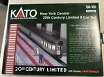 Kato Scale New York Central 20TH Century Limited 9 Car Set 106-100. Fixed Price $225.00.