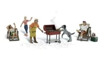Woodland Scenics Backyard Bbq Ho Train Figures A1929. Fixed Price $22.52.