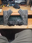 Vtg Lionel No 1022 Remote Control Scale Left & Right Switch Track Train. Fixed Price $34.95.