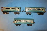 Lionel Pre-war Gauge #1692 Pullman Passenger Cars & #1693 Observation. Fixed Price $89.96.
