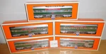 Lionel 2427880 To 920 Christmas Streamlined 5 Car Passenger Set Train Gauge. Fixed Price $449.95.