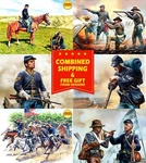 Bundle Lot Of American Civil War Series 6 Plastic Kits 1/35 Master Box. Fixed Price $90.99.