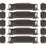 Athearn ATH98495 Rtr 5-BAY Rapid Discharge Hopper Itgx Black (5) New!!. Fixed Price $299.99.