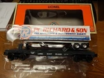 Lionel 6-52489 P.s. Richard & Son Flat Car W/trailer 2007 Nib Scale Lqqk. Fixed Price $70.00.
