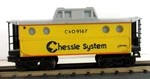 Lionel Gauge No. 6-9167 Chessie System Caboose Early Mpc Yellow Lighting. Fixed Price $12.95.