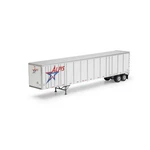 Athearn 72825 Ho Alpis 53' Wabash Plate Trailer #F38390. Fixed Price $39.99.