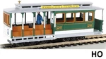 Ho Powered Washington & Jackson Street Cable Car W/grip Man -BAC-60536. Fixed Price $142.00.
