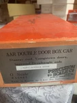 Psc Aar 50' Double Door Box Car Painted Lettered Erie 2 Rail. Fixed Price $305.50.