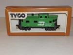 Tyco Ho 327-17 Burlington Northern #156 Caboose. Fixed Price $16.99.