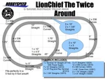 Lionel Lionchief Twice Around Fastrack Train Layout Gauge Inner Loop New. Fixed Price $228.84.