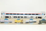 Walthers Ho Scale Amtrak Phase 1 85' Amfleet Coach Passenger Car 932-6002. Fixed Price $38.00.