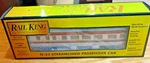 Rail King Mth O-27 Santa Fe Streamlined Passenger Car Item No. 30-6120E #3203. Fixed Price $79.95.