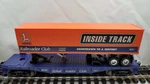Lionel Railroader Club Flatcar With Trailer 6-19437. Fixed Price $24.01.