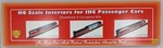 Ihc 20154 Ho Combine Car Interior For Both Smooth And Corrugated Sides. Fixed Price $21.24.