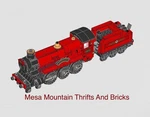 Lego 76423 Hogwarts Express Red Steam Train Locomotive W/coal Tender Car New!. Fixed Price $64.99.