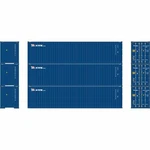 New Athearn 40' Corrugated Hc Container - Nyk (3) Scale. Fixed Price $41.98.