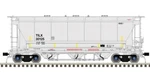 Atlas Scale Trinity 3230 Pd Covered Hopper Tilx #30125 50006214. Fixed Price $42.20.