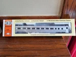 Con-cor Ho 85 Ft Coach Corrugated Sides Burlington Route 4655 #0001-070102 (1). Fixed Price $28.00.