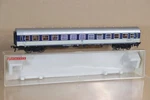 Fleischmann 5174 Db Blue Grey 2ND Class Express Coach 208-9 With Lights 1ON. Fixed Price $39.68.