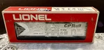 Lionel Gauge Cp Rail Box Car 6-9730 New Black Lettering. Fixed Price $20.00.