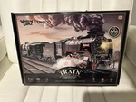 Remote Control Big Scale Steam Train Set With Sound & Lights. Fixed Price $65.00.