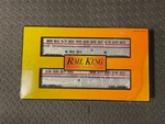 Mth Railking O 30-6501 Gauge Amtrack 2 Car Passenger Train Set. Fixed Price $225.00.