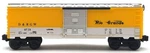 Lionel 6-9739 Gauge Denver Rio Grande Boxcar No Black Line Ln. Fixed Price $175.00.
