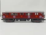 Mth (2) Railking 30-4123-1 Mlb Mets Subway R-17 Non-powered Add Cars. Fixed Price $500.00.