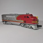 Lionel Santa Fe F3 Post War #2343 Diesel Locomotive Powered Gauge. Fixed Price $189.99.