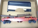 Lionel Operating Santa Fe Log Dump Car 6-9310 For Loader Sawmill Accessory. Fixed Price $19.99.