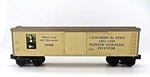 Gauge Lionel 6-19508 Leonardo Davinci Ice Hatch Reefer Mint No Box Low Ship. Fixed Price $10.00.
